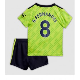 Baby Fußballbekleidung Manchester United Bruno Fernandes #8 3rd Trikot 2022-23 Kurzarm (+ kurze hosen)